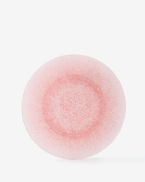 Pâte De Verre Plate - Light Red
