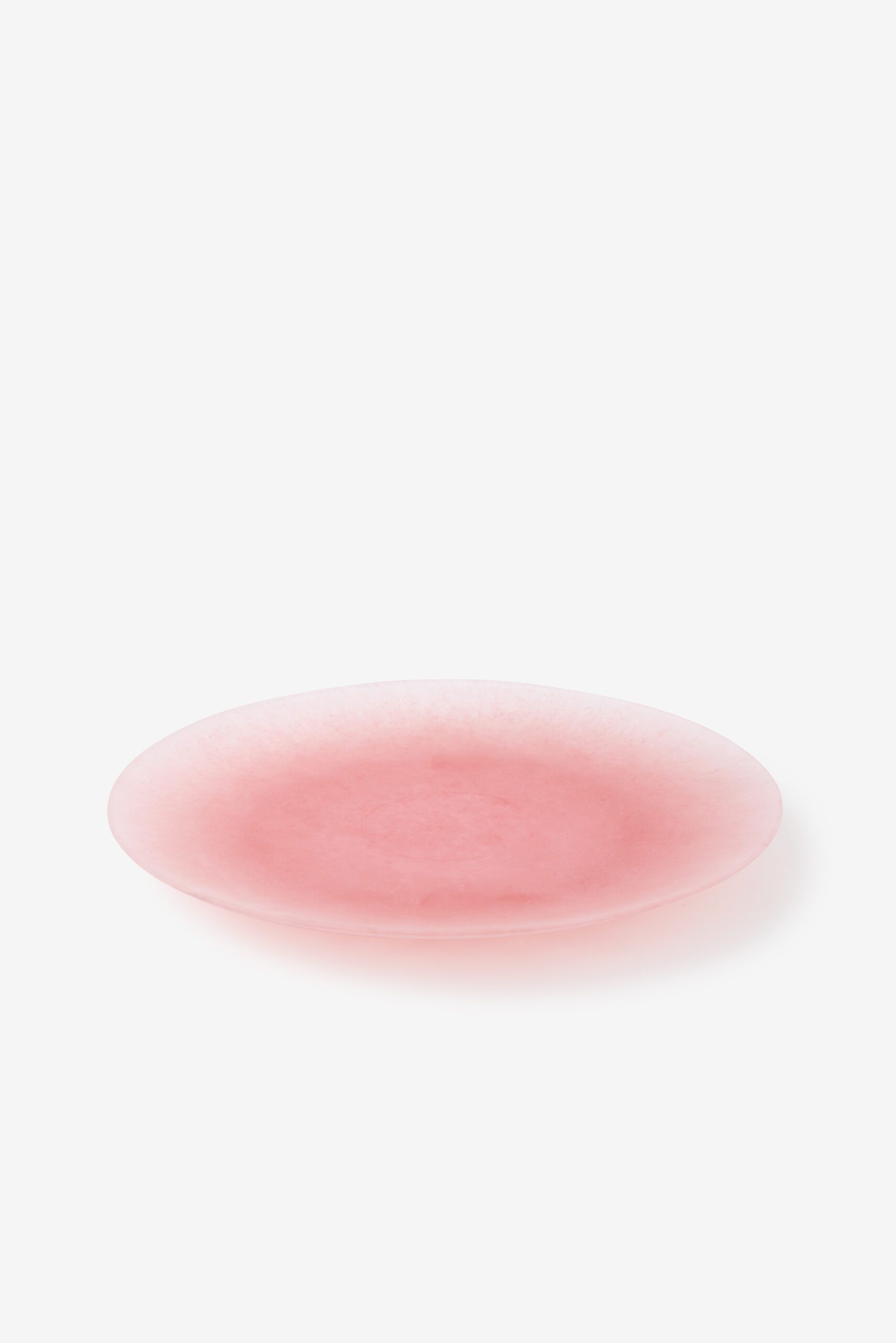 Pâte De Verre Plate - Light Red - Image 3