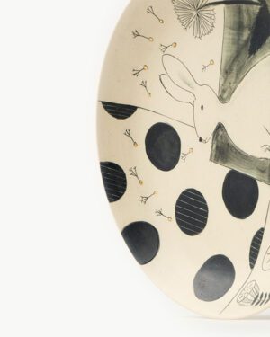 Marbling Plate by Cerabeen - Rabbit's Travel