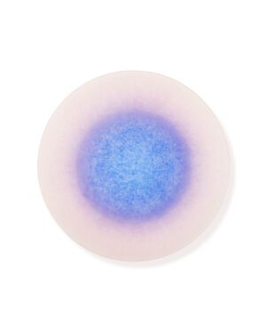 Pâte De Verre Plate by Tangshui - Pink&Purple