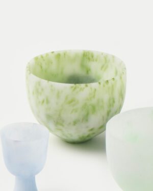 Lost-wax Casting Glass by Yuxue - Bowl