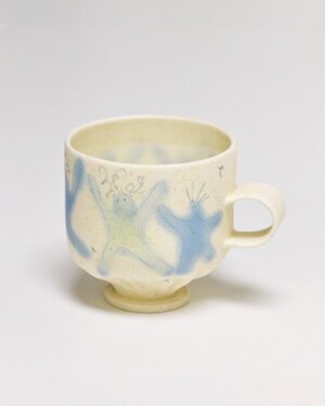 Ceramic Bao Cup by Zine Studio - Happy Dancing