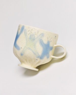 Ceramic Bao Cup by Zine Studio - Happy Dancing