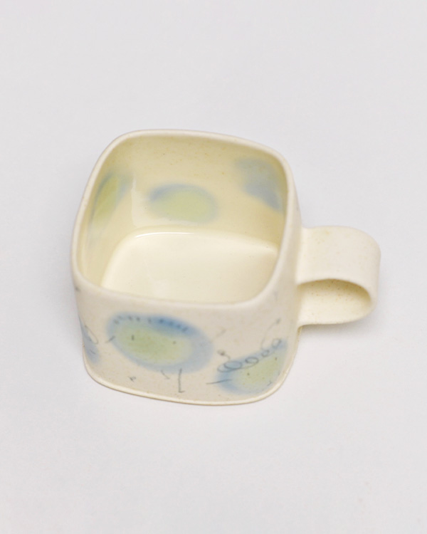 Ceramic Everyday Cup by Zine Studio - Colour Ball Blue&Green