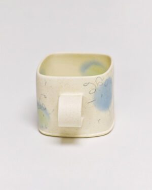 Ceramic Everyday Cup by Zine Studio - Colour Ball Blue&Green