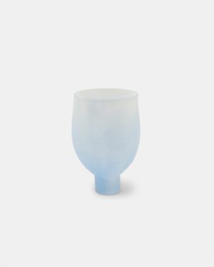 Lost-wax Casting Glass by Yuxue - Teacup - Blue-Purple